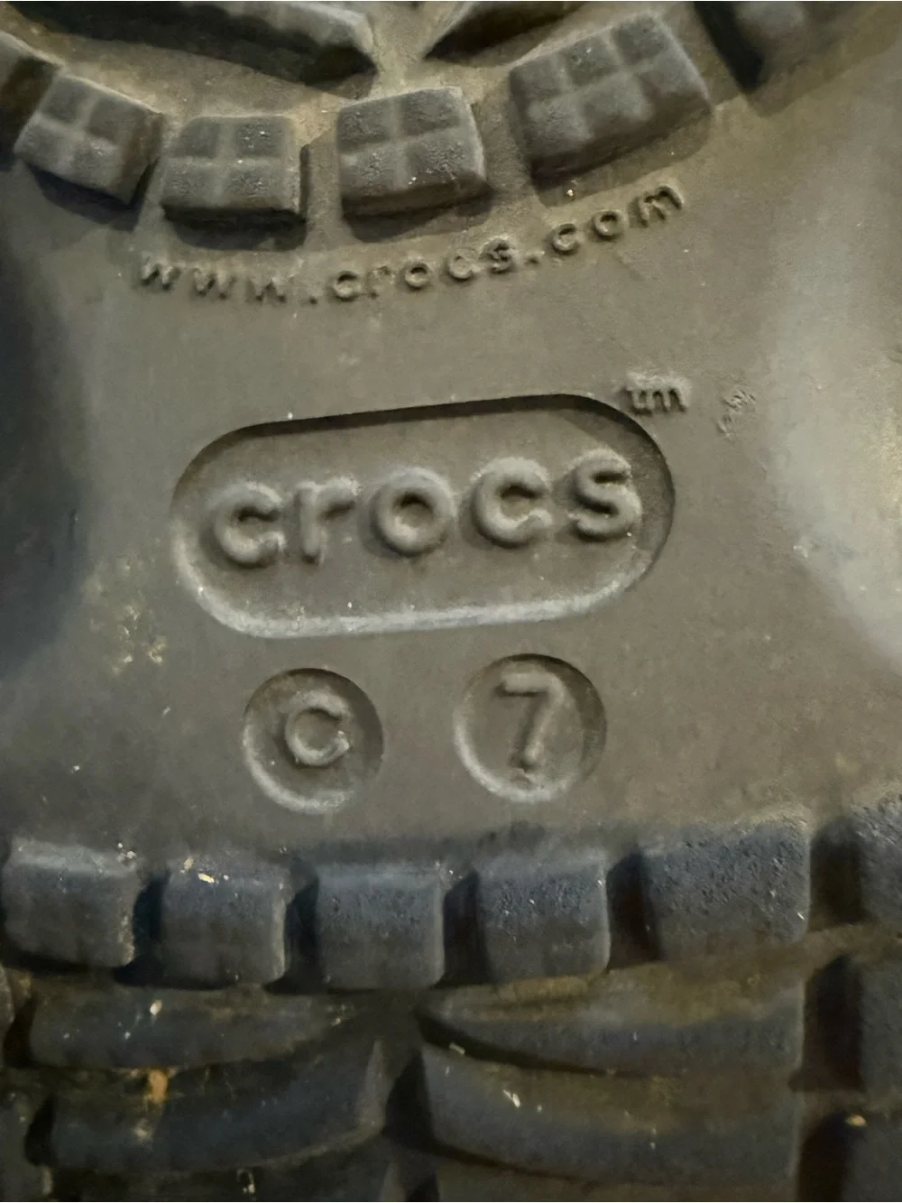 CROCS Kids Navy blue crocs C7